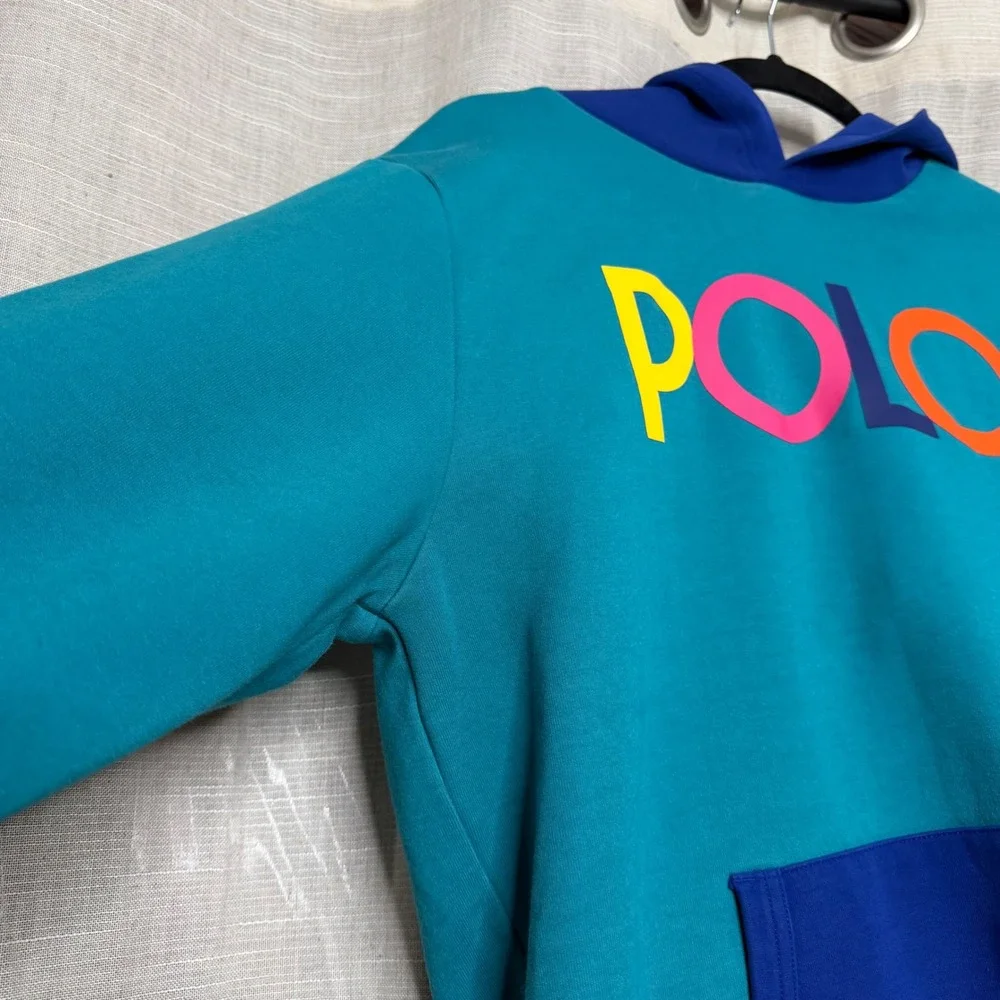Polo Ralph‎ Lauren Spectre Colorbock Hoodie Jogger Sweatpants Set Boys Youth XL